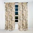 thumbnail image 4 of Designart "Ethereal Flourishing Rococo III" Floral Blackout Curtain Single Panel, 4 of 4