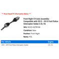 thumbnail image 2 of Front Right CV Axle Assembly - Compatible with 2013 - 2019 Ford Police Interceptor Sedan 3.5L V6 2014 2015 2016 2017 2018, 2 of 2