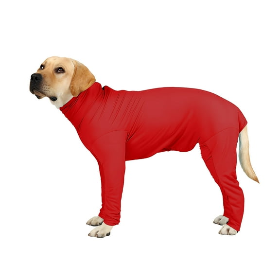 GASTROPOD Dog Clothes,Polyester Dog Clothes for Small Dogs,Full Package Design Puppy Clothes,Red,S