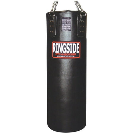 Ringside Leather Heavy Bag, Filled, 65 lbs