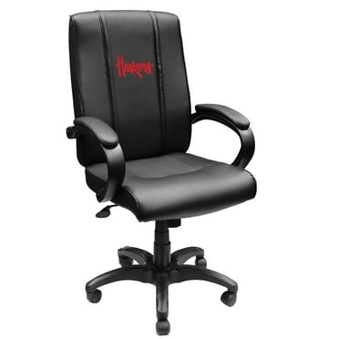 Black Nebraska Huskers Team Office Chair 1000