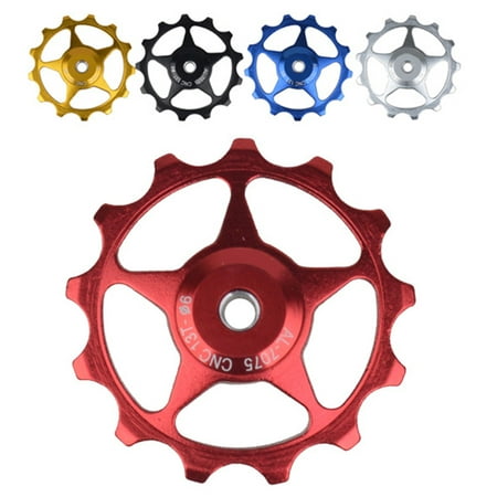 

SPRING PARK Aluminum Alloy Pulley Jockey Wheel for Rear Derailleur MTB Bike Parts 11T/13T Size Options