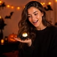 thumbnail image 7 of Indoor Halloween Decoration Light LED Back Candle Light Ghost Desktop Decoration Light, 7 of 7