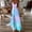 Blue plus size boho maxi dress a1, variant on Women Plus Size V Neck Sleeveless Boho Tie Dye Flowy Casual Maxi Dress Long Beach Dresses, Blue 2XL