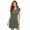 A-GN2906, variant on SONXAHE Women's Side-Slit V-Neck Mini Dress Cap-Sleeve City Stroll Short Dress