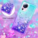 thumbnail image 4 of Funda para Xiaomi 13 Lite 5G Transparente con Brillos Carcasa Protectora Antigolpes con Glitter Brillante, 4 of 5