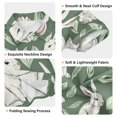 thumbnail image 3 of Dailycode Small Short Sleeve Button Down Shirts Cute Rabbit and Leaf Casual Shirt 3-10 Years, 3 of 9