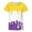 11-Yellow, variant on Boys Clothes Size 8 , Boy T Shirts , Size 6 Boys Shirts,Boys Cartoon Graphic Short Sleeve Crew Neck Tee Soft Casual Comfortable Daily Wear Top For Kids