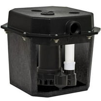 Superior Pump 92072 1/3 HP Pre-Assembled Submersible Remote Sink Drain Utility Water Pump. Black