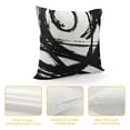 thumbnail image 4 of PHYHOO  Black and White Pillow Covers tract Art Line Modern Minimalist Style Print Decorative Throw Pillows Rustic Farmhouse Cushion Case Decor for Couch Sofa Bed, 4 of 5