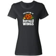 thumbnail image 3 of Inktastic Buffalo Wings Game Day Snack Women's T-Shirt, 3 of 5