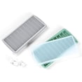 thumbnail image 1 of Bandeja para cubitos de hielo con tapa (paquete de 2), bandejas para cubitos con cierre fácil de presionar y extraer, ideal para botellas deportivas y de agua., 1 of 5