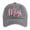 Grey, variant on Womens Hats Unisex Baseball Mini Funny Adjustable Mini Sun Protection Distressed Letter Embroidered Summer Mens Hats And Caps