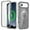 grey, variant on XNB for IPhone Air Phone Case with Built-in Screen Protector,for iPhone Air Magnetic Case Compatible with MagSafe, Clear Slim Shockproof Anti-Scratch Protective Cover for IPhone Air
