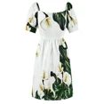 thumbnail image 6 of Calla Lilies Sleeveless Dress summer dress for women 2024 summer dress woman 2024 trendy Women's summer suit elegant, 6 of 7