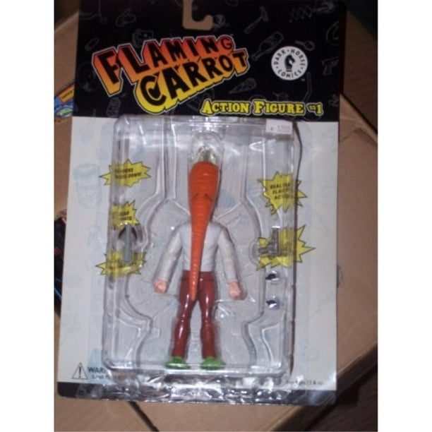 flaming carrot statue