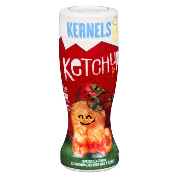 Assaisonnement ketchup en folie pour maïs à éclater de Kernels 125 g