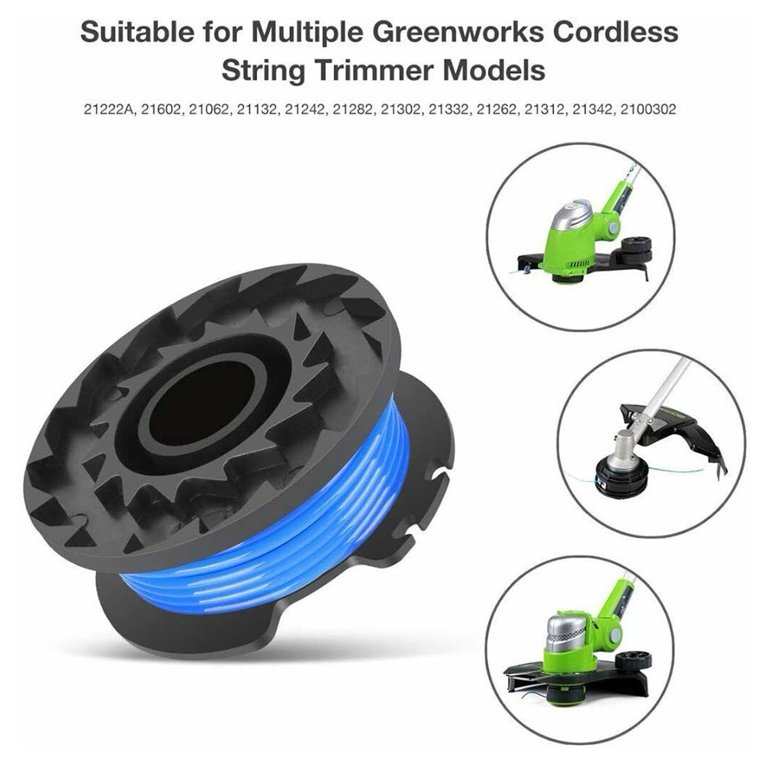 3/6/12pcs String Trimmer Replacement Spools For Black Decker AutoFeed  Cordless Weed Eater Spool Line Garden Weed Eater Parts - AliExpress