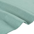 thumbnail image 4 of TWOPAGES Cotton Blend Curtain Room Darkening Pinch Pleat Textured Curtain for Bedroom, 1 Panel, 52"x108L, Aqua Haze, 4 of 5