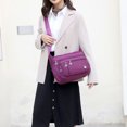 thumbnail image 4 of Bolso bandolera de moda multifunción para mujer, monederos espaciosos de cuero PU de gran capacidad FLhrweasw Para estrenar, 4 of 9