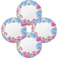 thumbnail image 2 of GZHJMY Beautiful Hydrangea Flowers Round Placemats Durable Non-Slip Heat and Stain Resistant Placemat for Kitchen Table Decoration Outdoor BBQ Activities(6PCS) Table Mat, 2 of 7