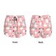thumbnail image 3 of Balery Cute Pink Snowman Cat Pantalones cortos deportivos para mujer con forro y dos bolsillos, elásticos, para entrenamiento, gimnasio, yoga-Large, 3 of 7