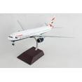 thumbnail image 2 of Boeing 777-200ER Commercial Aircraft "British Airways" White with Striped Tail "Gemini 200" Series 1/200 Diecast Model Airplane by GeminiJets, 2 of 7