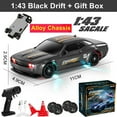 thumbnail image 1 of 1/64 2.4G High speed Drift Rc Car 4WD Remote Control Car Four Wheel Drive Radio Controlled Mini RTR Racing Model Boy Toy Gift, 1 of 7
