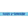 thumbnail image 4 of Unique Party - Pancarta de aluminio fiesta infantil Happy Birthday (Azul), 4 of 7