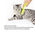 thumbnail image 4 of Peine antipulgas para perros y gatos, peine profesional para perros, peine para mascotas para eliminar pulgas, peine para piojos, peine para polvo con dientes metálicos redondeados para un cuidado, 4 of 5