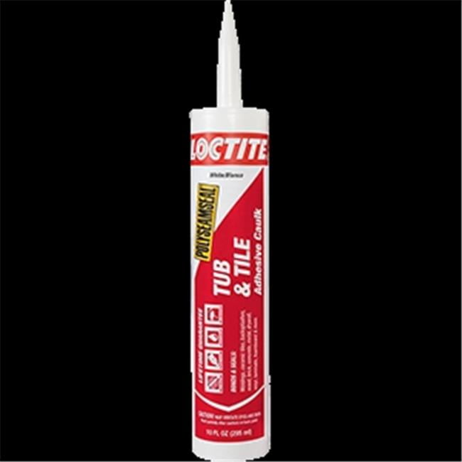 Loctite Polyseamseal White Acrylic Latex Adhesive Caulk 10 oz. Case Of 12