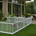 thumbnail image 1 of Zippity Outdoor Products ZP19067 Madison No Dig Vinyl Fence Panels, White, 1 of 9