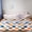 Colorful, variant on Janvonne Fluffy Checkered Area Rugs for Bedroom,4x6ft Soft Non Skid Easy-care Shaggy Carpets for Living Room, Dorms,Children's Room,Home Decor Aesthetics,Black and camel
