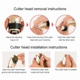 thumbnail image 4 of Dog Shaver Clippers Low Noise Rechargeable Cordless Electric Quiet Hair Clippers Set for Dogs Cats Pets, 4 of 5