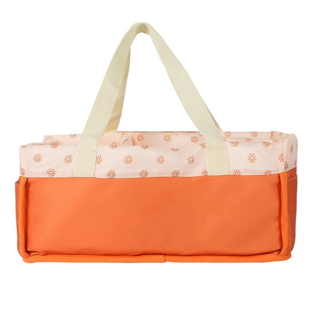 Baby Diaper Caddy Organizer - Portable Nursery Storage Basket for Diapers and Baby Wipes Diaper Stacker Car Organizer newborn nursery Gift
