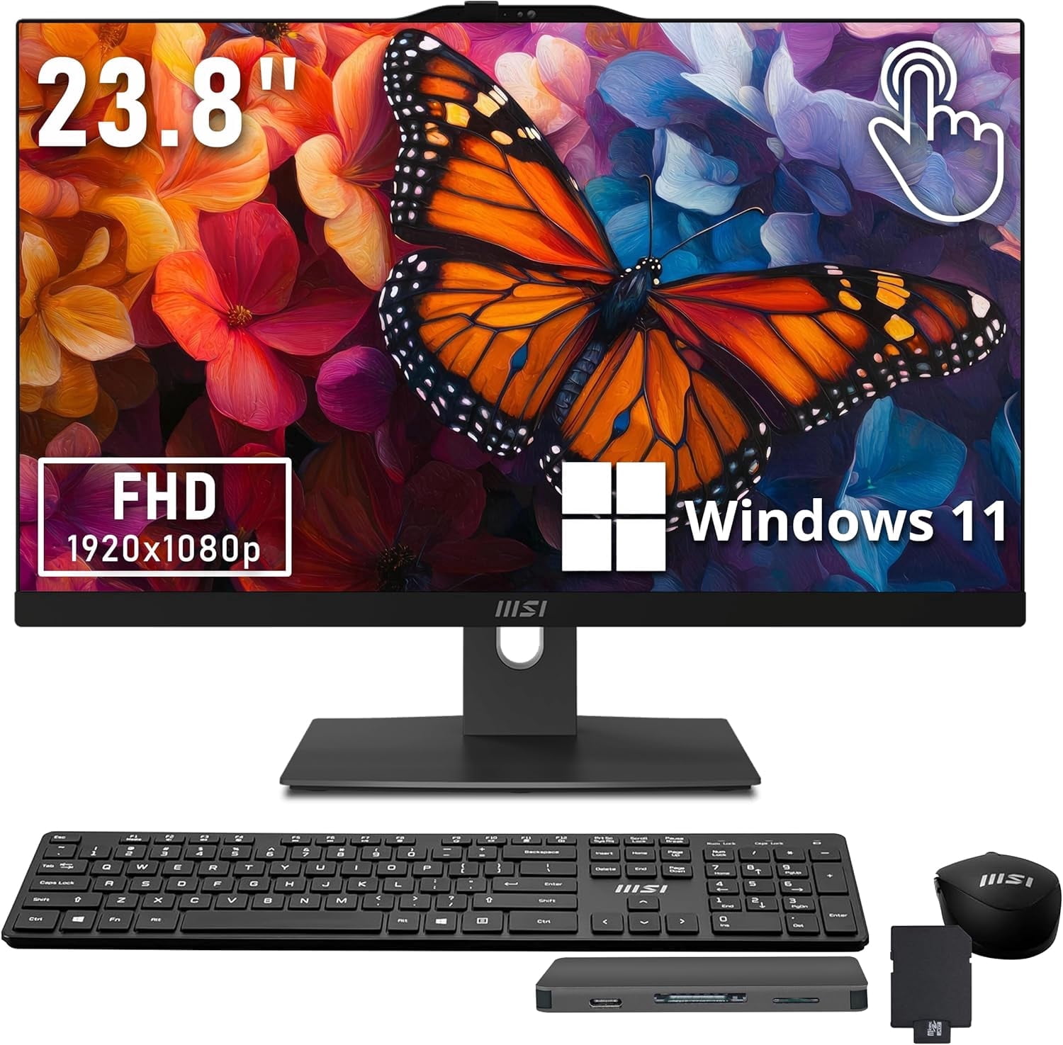 HP Pavilion 24 AIO PC, 23.8