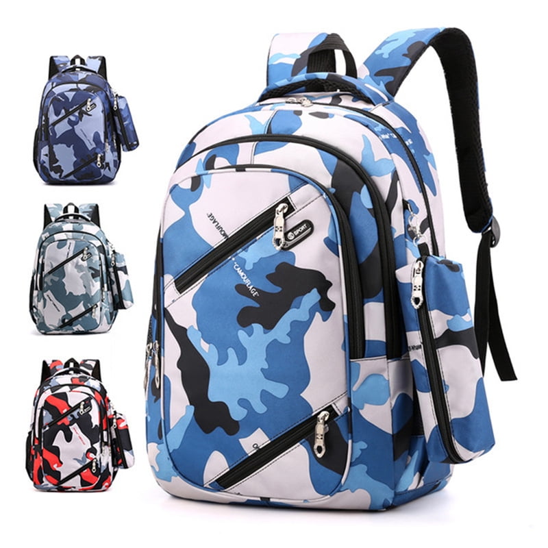 Travel Kids School bag Camouflage Men Backpacks Cool Boy Military School Bags For Teenage Boys Girls School Backpack sac mochila