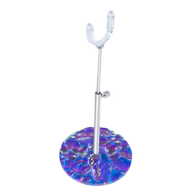 Yinanstore Support de Poupée BJD 1:12 Présentoir de Poupée Durabilité Robuste Multi-Usage Premium avec Base Stable Hauteur Réglable Accessoires Colorés