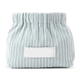 thumbnail image 4 of Organizador de lazos para el pelo elástico de pana, bolsa de maquillaje de viaje bonita para mujer, color azul, 4 of 4