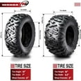 thumbnail image 3 of 2004-2007 Polaris Predator 90 Sport ATV tires 19x7-8 & 18x9.5-8 Big Horn Style, 3 of 6