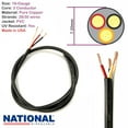 thumbnail image 3 of NATIONAL Wire&Cable - Premium Electrical Wire - 16 Gauge 3 Conductors - 250Ft - Made in USA, 3 of 4