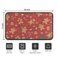 thumbnail image 5 of Red Christmas Gingerbread Man Pattern Door Rugs,Washable Non Slip Door Mats Indoor,Decorative Door Mats,Entry Mat Indoor for Entrance,Bedroom,Kitchen,Bathroom,30"x17", 5 of 6