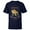 Navy, variant on Ice Age Diego Saber-Tooth Tiger Halftone - Short Sleeve T-Shirt for Kids - Customized-Navy