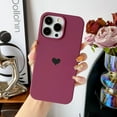thumbnail image 6 of for Silicone iPhone 13 Pro Max Case Women Girls Heart with Soft Anti-Scratch Microfiber Lining Protective Phone Case for iPhone 13 Pro Max, 6 of 15