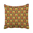 thumbnail image 1 of RYLABLUE Decorative Pillowcases Halloween Pumpkin Faces Pattern Throw Pillow Covers Cases Cushion Cover Case Sofa 18x18 Inches Two Side, 1 of 1