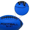 thumbnail image 5 of Magic Time Mini 6” Rubber Football, Toy Ball, Blue, Kids Teen Adult, Unisex, New, 5 of 8