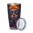 thumbnail image 2 of Vsdgher Dreamy Jester Under Stars 20 Oz Stainless Steel Vacuum Insulated, Travel Mug Coffee Cup for Home, Office, Outdoor Works Great for Ice Drinks and Hot Beverage -Without Straw, 2 of 8