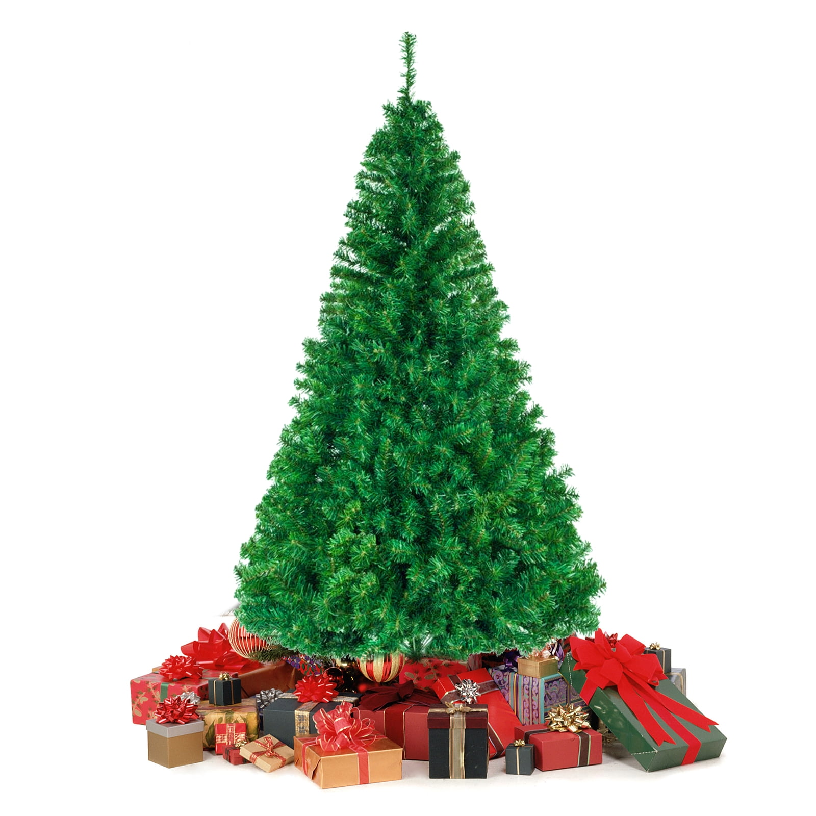 SYNGAR Artificial Christmas Trees, 7ft Christmas Tree Hinged Full