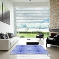 thumbnail image 6 of Ahgly Company Indoor Round Patterned Light Slate Blue Area Rugs, 8' Round, 6 of 6