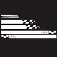 thumbnail image 1 of 5 Pieces Vinyl Car Side Sticker Auto Body Racing Sports Decals Universal Car Truck, 1 of 7